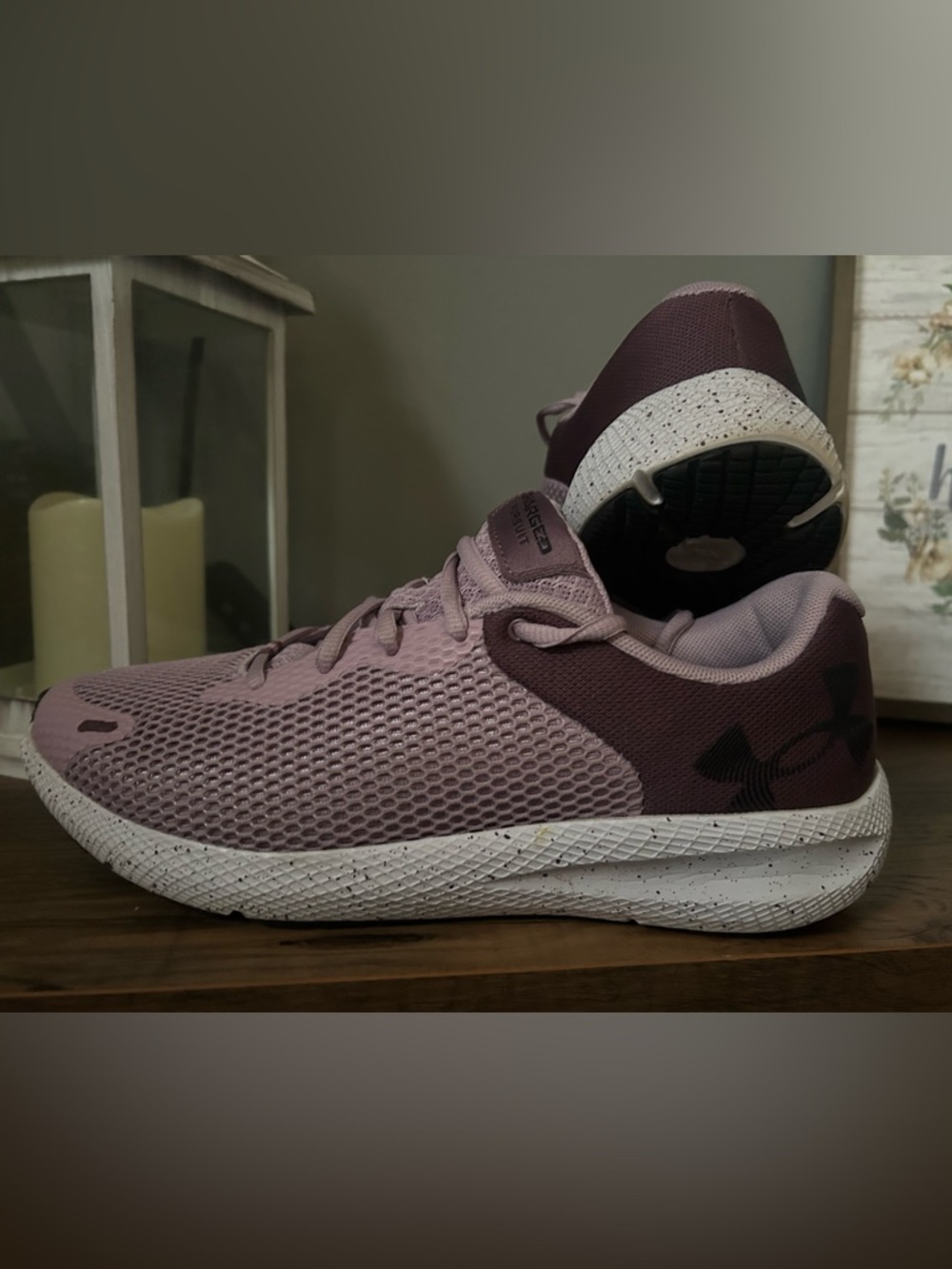 Under Armour Women's Mauve and Plum Running Shoes